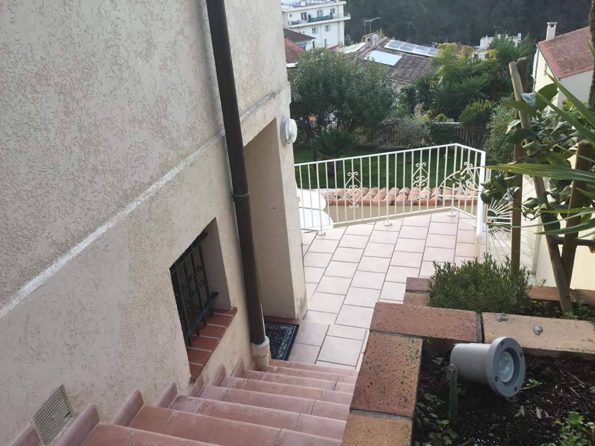 Villa Paradiso, Logement Avec Piscine, Nice Nord Buitenkant foto