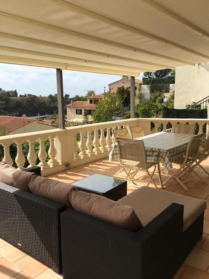 Villa Paradiso, Logement Avec Piscine, Nice Nord Buitenkant foto