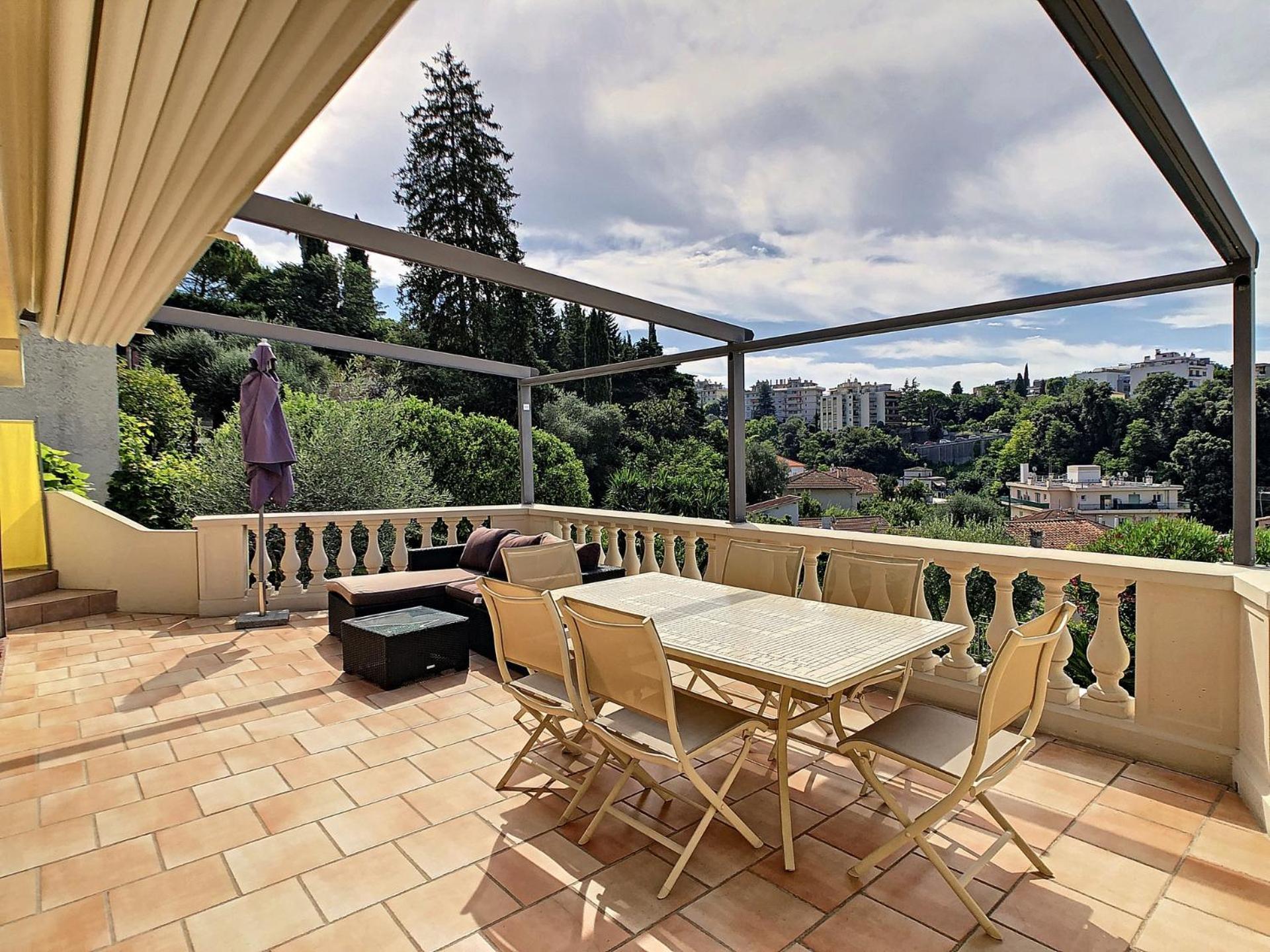 Villa Paradiso, Logement Avec Piscine, Nice Nord Buitenkant foto